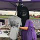 T-shirts displayed for sale at the Mount Vernon versus Winnsboro game.